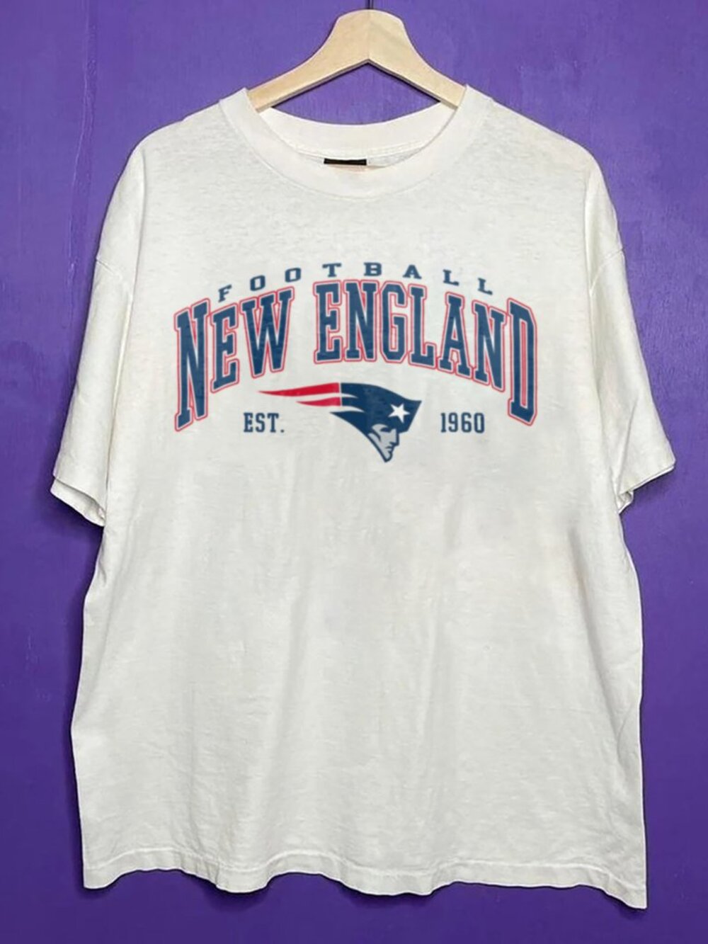 90s New England Patriots NFL Shirt, Retro Patriots Football Shirt For Men Women